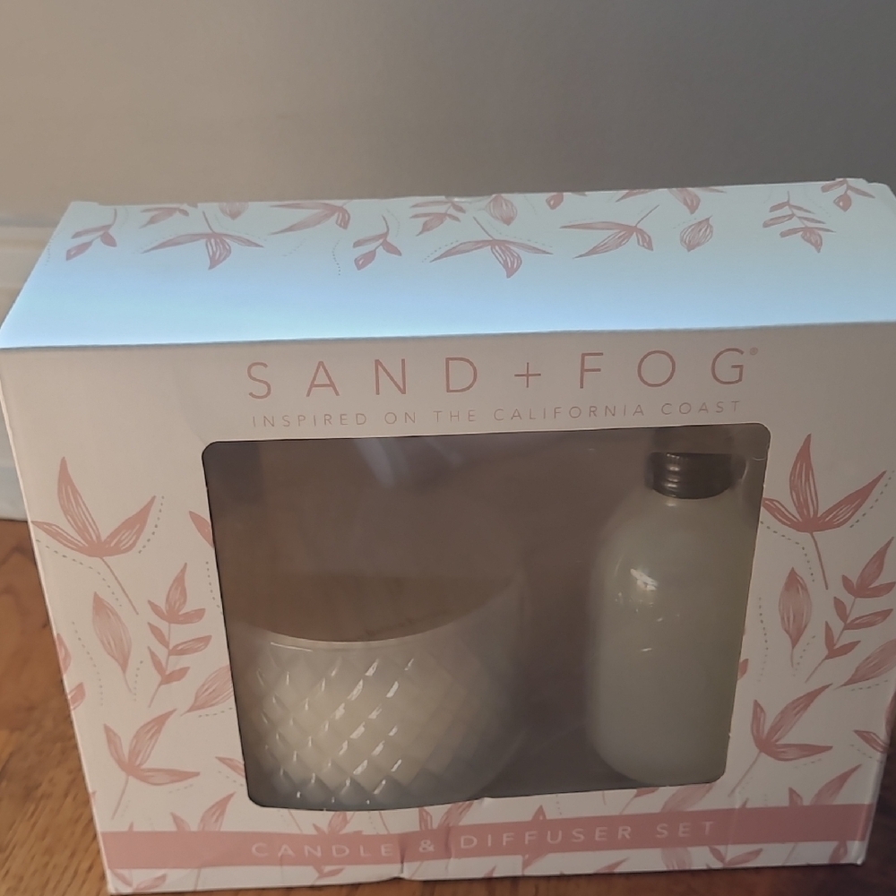 SAND + FOG Candle & Diffuser Set